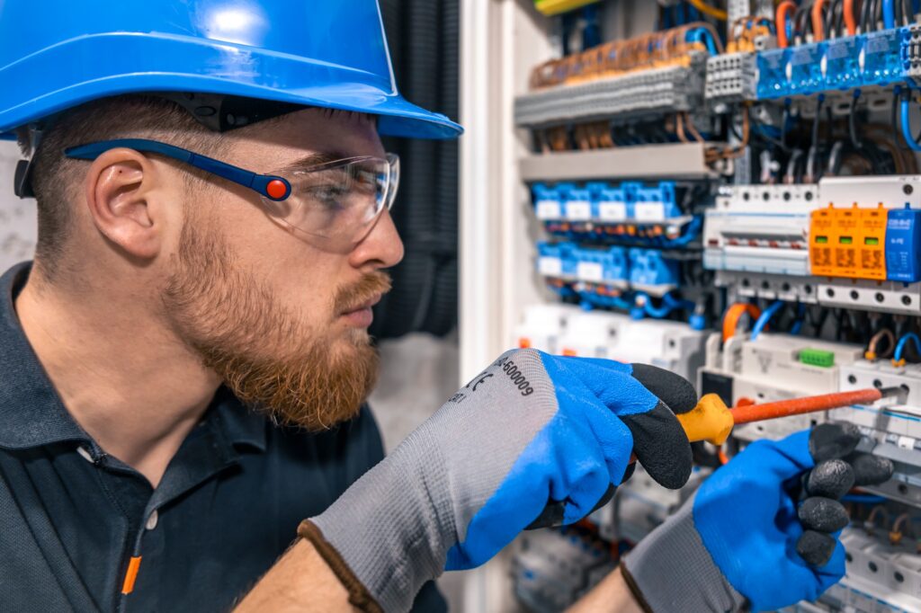 MG Electrical at work
